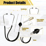 Mechanics Cylinder Stethoscope Engine Diagnostic Tool Stainless Steel Probe