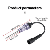 Generic Car Spark Plug Tester Inline Ignition Diagnostic Tool Black