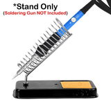 Soldering Iron Stand with Cleaning Sponge Metal Holder