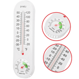 Generic Analog Mechanical Indoor Outdoor Thermohygrometer Wall Meter 3 Pack