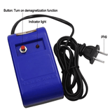 Watch Demagnetizer for Mechanical Watches Electric Degaussing Tool Blue