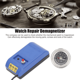 Watch Demagnetizer for Mechanical Watches Electric Degaussing Tool Blue