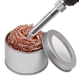 Soldering Iron Tip Cleaner Metal Dross Box Copper Wire