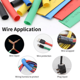 328-Piece Heat Shrink Tubing Kit Polyolefin Electrical Insulation Wrap