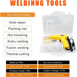 Plastic Welder Repair Kit 50W Hot Stapler for Car Bumpers