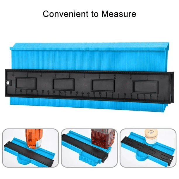 10 Inch Contour Gauge Profile Measure Ruler Duplicator Tool