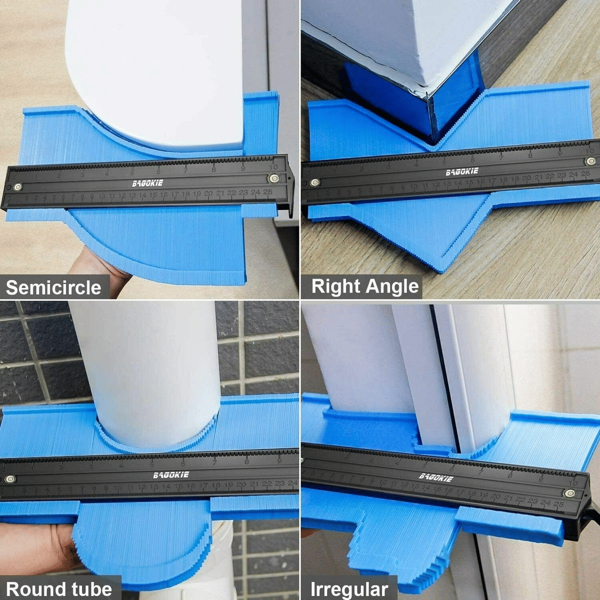 10 Inch Contour Gauge Profile Measure Ruler Duplicator Tool