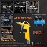Epica Star EP-50587 5-Piece Air Blow Gun Kit Heavy Duty