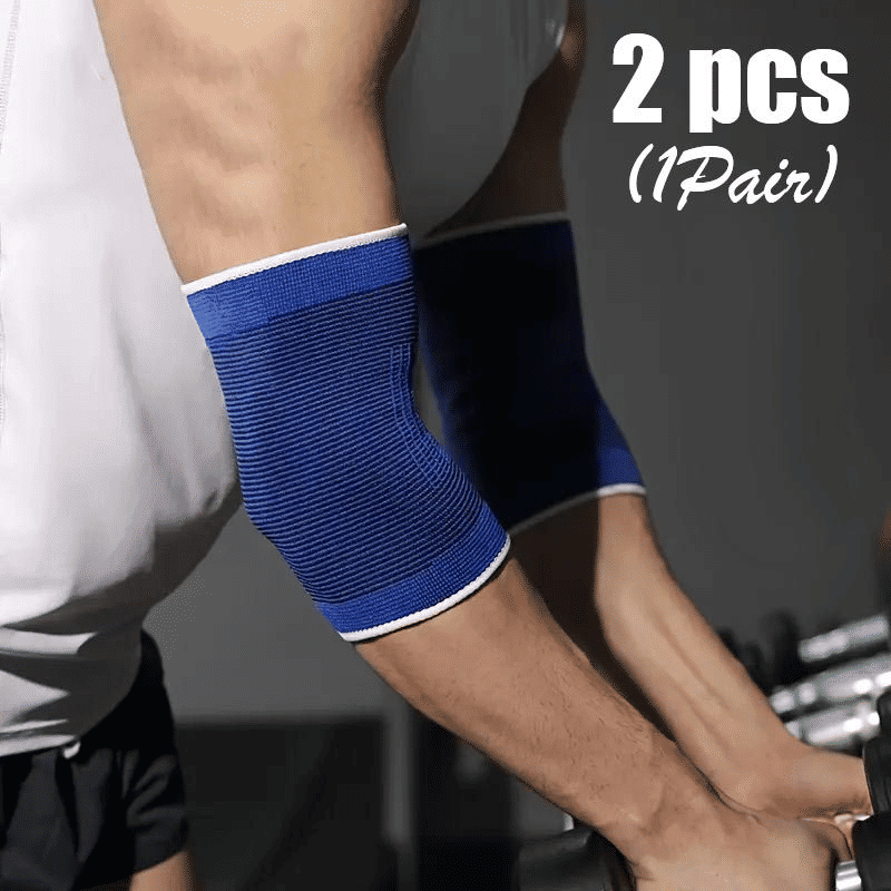Generic Breathable Elbow Support Sleeve Pair for Sports Pain Relief