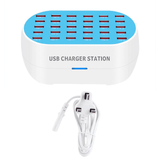 30 Port USB Smart Charging Station 160W Multi-Device Fast Charger