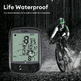 Generic SD-563A Wired Cycling Computer Waterproof Bicycle Odometer LCD