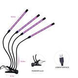 Generic 4 Head LED Grow Light Full Spectrum with Stand
