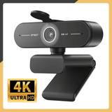 EMEET C60E 4K Webcam Autofocus Dual Noise-Cancelling Mics
