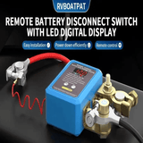 Generic Car Remote Battery Disconnect Switch 12V 240A LED Display