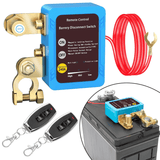 Generic Car Remote Battery Disconnect Switch 12V 240A LED Display