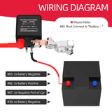 DaierTek 12V 120A Battery Disconnect Switch Relay Remote Control