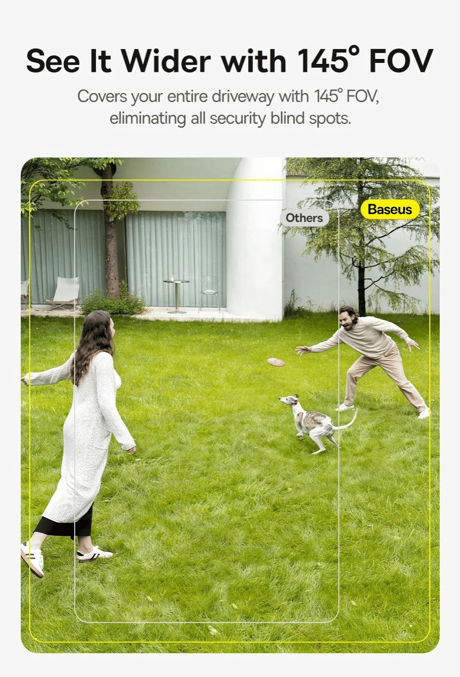 Baseus S1 Solar Outdoor Security Camera 2K Wireless System