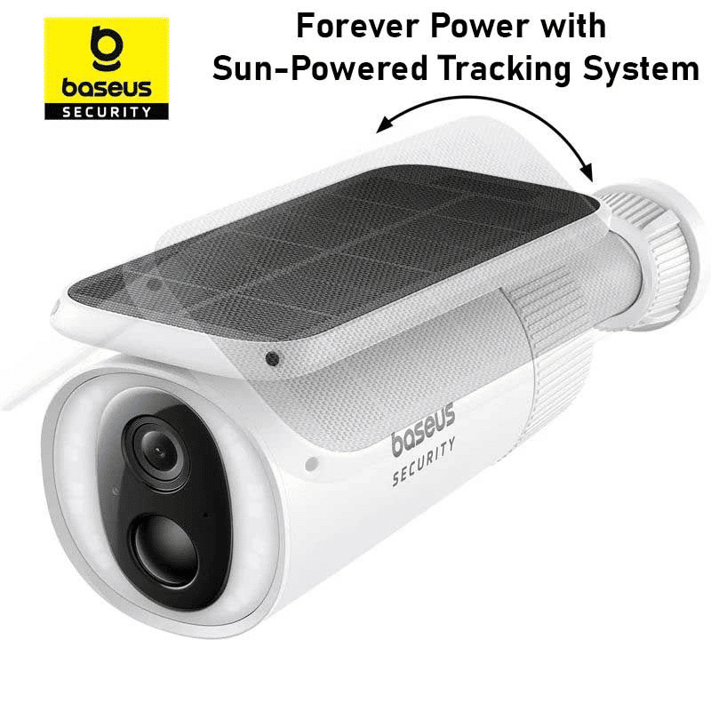 Baseus S1 Solar Outdoor Security Camera 2K Wireless System