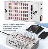 50-Port 200W Multi USB Charging Station Hub Dock for Multiple Devices