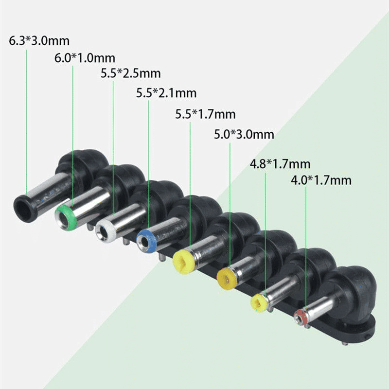 Generic 80W Universal Car Laptop Charger Adapter with 8 Tips