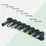 Generic 80W Universal Car Laptop Charger Adapter with 8 Tips