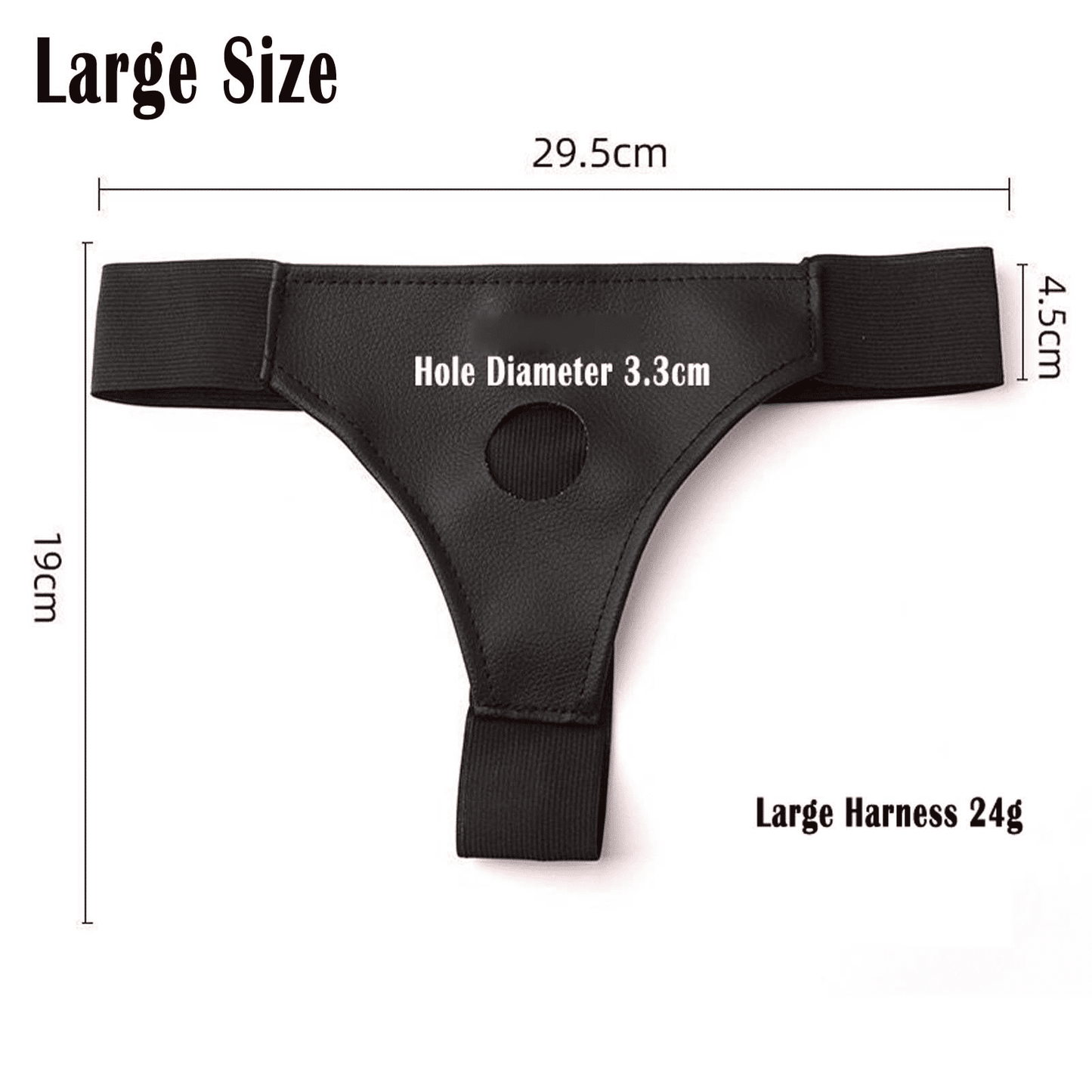 Realistic Hollow Strap-On Dildo with Adjustable Harness for Couples Adult Play