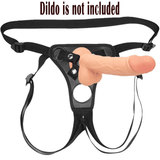 Premium Adjustable Strapon Harness for Dildo & Anal Plug - BDSM Fetish Belt