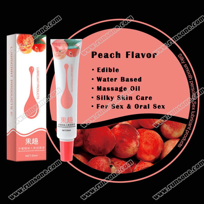 RUNSONE Water-Based Edible Fruity Lubricant for Couples - Smooth, Long-Lasting Pleasure