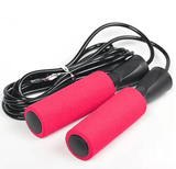 Count Long Handle Jump Rope Metal Medium Pink for Exercise Fitness