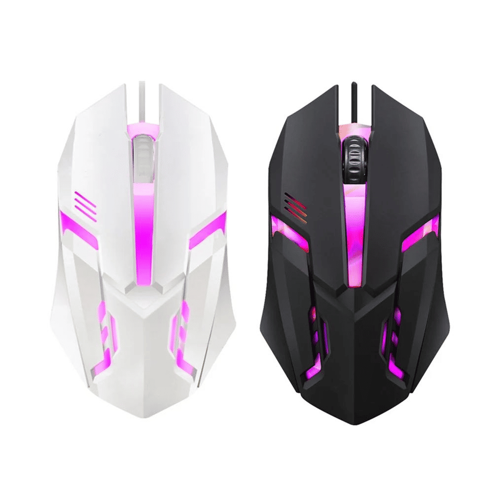 USB Wired RGB Gaming Mouse 5000 DPI Optical Gamer Mice for PC Laptop