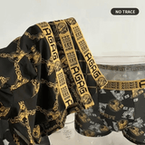 Baldur 4-Pack Ice Silk Boxer Briefs for Men - Breathable, Comfortable, Quick Dry