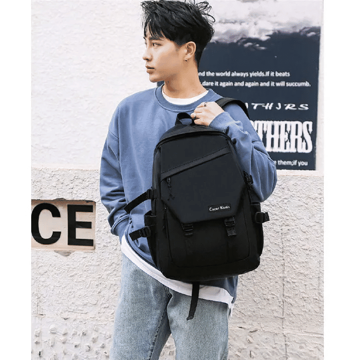 2-in-1 Backpack Chest Bag Laptop Bag Business Student Medium Capacity Leisure Travel Bag 45x30x12cm