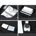 2-in-1 Backpack Chest Bag Laptop Bag Business Student Medium Capacity Leisure Travel Bag 45x30x12cm