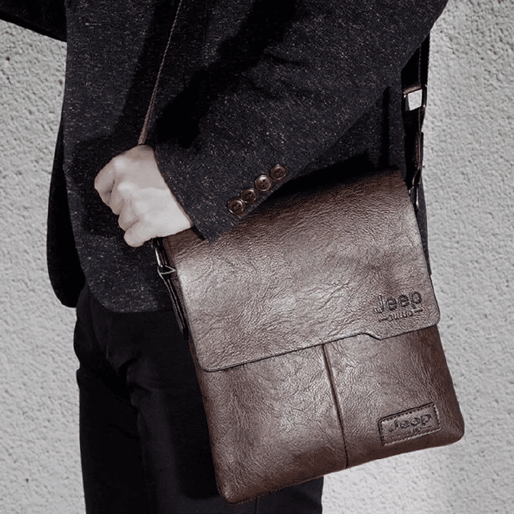 Men's 2-in-1 Wallet Shoulder Bag Crossbody Sling Travel Carry On