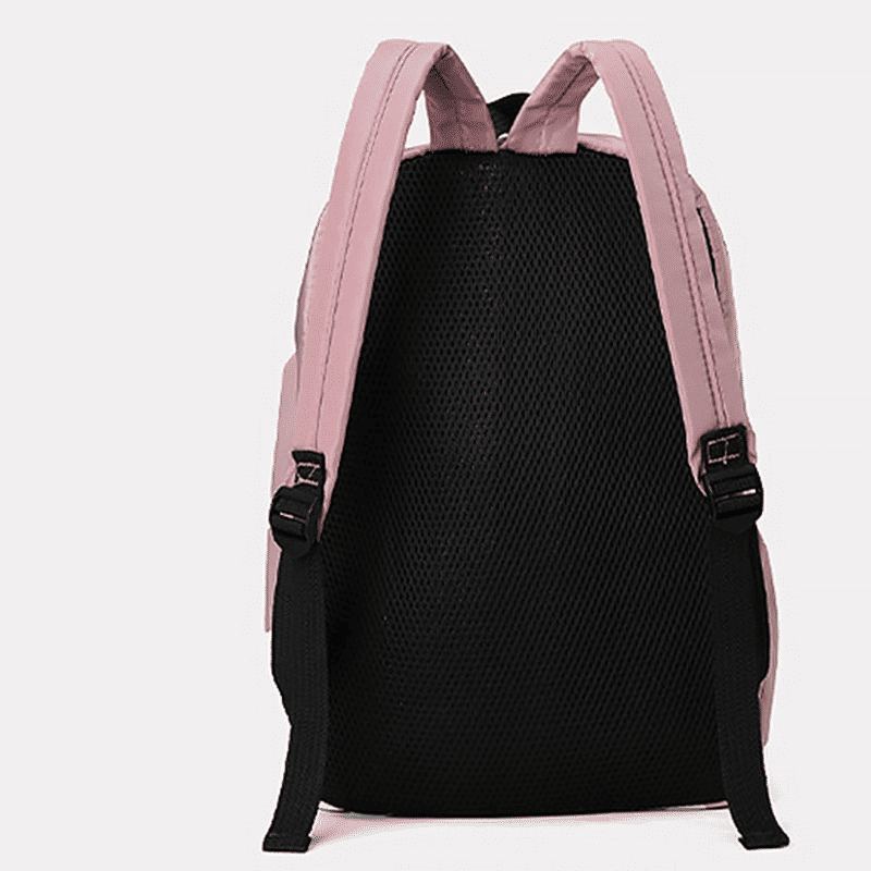 Stylish Women's Laptop Backpack & Small Bag Set - Large Capacity Schoolbag