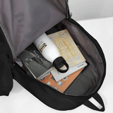 Stylish Women's Laptop Backpack & Small Bag Set - Large Capacity Schoolbag