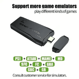 Retro M8 64GB Wireless HDMI Game Console with Dual Player Arcade Controllers