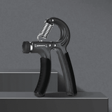 Adjustable Grip Strengthener 5-60kg Hand Exerciser for Finger Rehabilitation Unisex Black