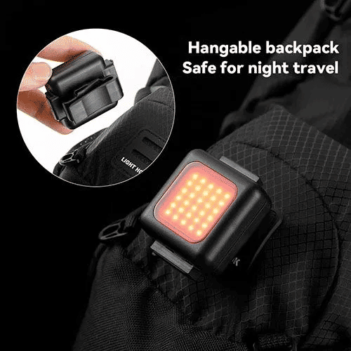 USB Rechargeable Bike Light Set 130 Lumens Front Rear LED Waterproof