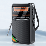 Portable AM/FM/SW Radio, 3W Speaker, Best Reception, Earphone Jack