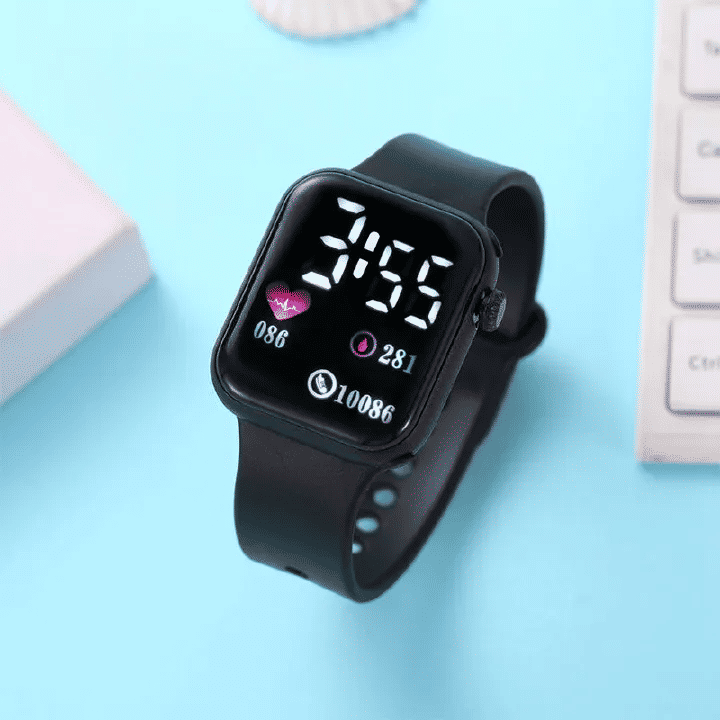 Couple Watches Love Oriented LED Digital Luminous Electronic Watch Fashionable Casual Square Outdoor Sports For Men And Women