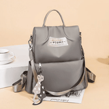 Secure & Stylish Anti-Theft Women's Backpack - Durable Nylon Handbag Daypack