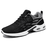 Men's Lightweight Athletic Casual Sneakers - Comfortable Sport Rubber Shoes
