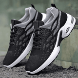 Men's Lightweight Athletic Casual Sneakers - Comfortable Sport Rubber Shoes