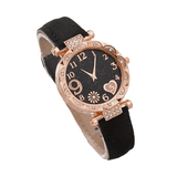 Generic Elegant Quartz Watch Set with 5 Bracelets 6-Piece