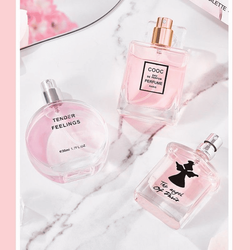 3-Piece Women's Long-Lasting Floral Perfume Fragrance Gift Set
