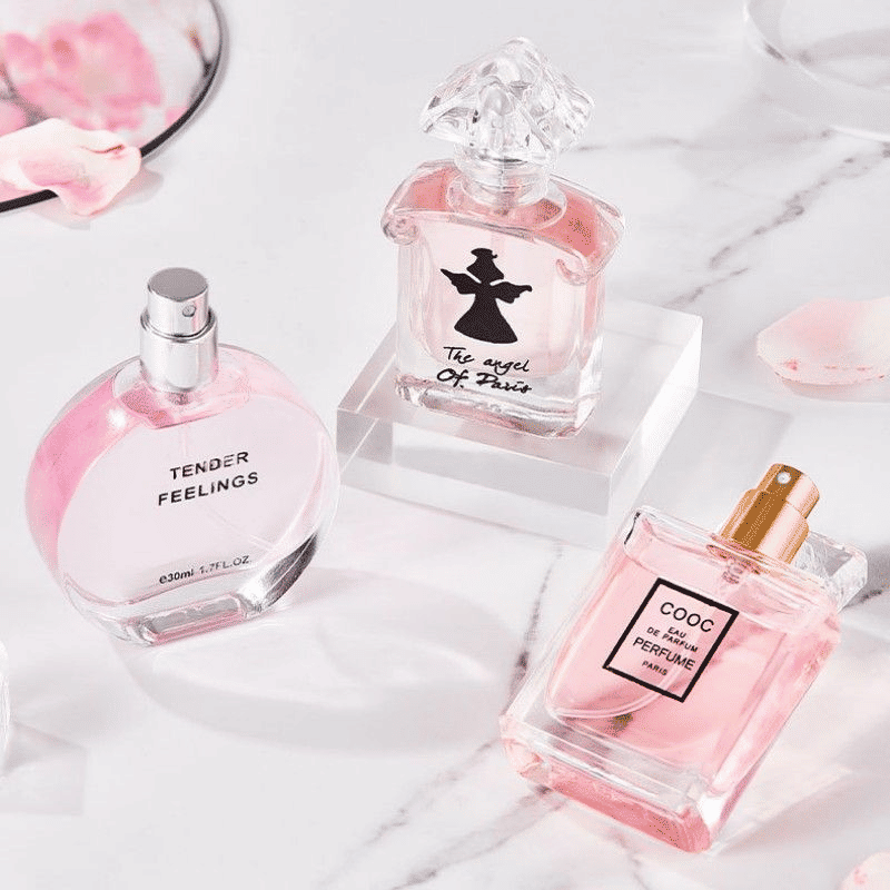 3-Piece Women's Long-Lasting Floral Perfume Fragrance Gift Set