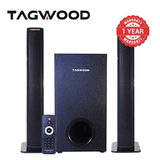 Tagwood S1 7500W 2.1CH Multimedia Bluetooth Woofer Speaker System with Remote