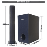 Tagwood S1 7500W 2.1CH Multimedia Bluetooth Woofer Speaker System with Remote