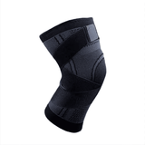 Copper Knee Brace Compression Sleeve with Straps for Men Women Sports Workout Weightlifting